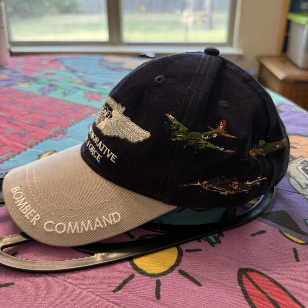 Commemorative‎ Air Force Bomber Command Embroidered Planes Men's Hat Strapback